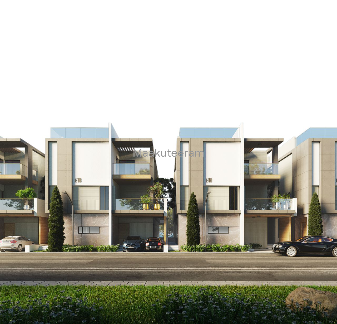 G+2  Ultra Luxury 5BHK  Villas For Sale In Mokila Hyderabad